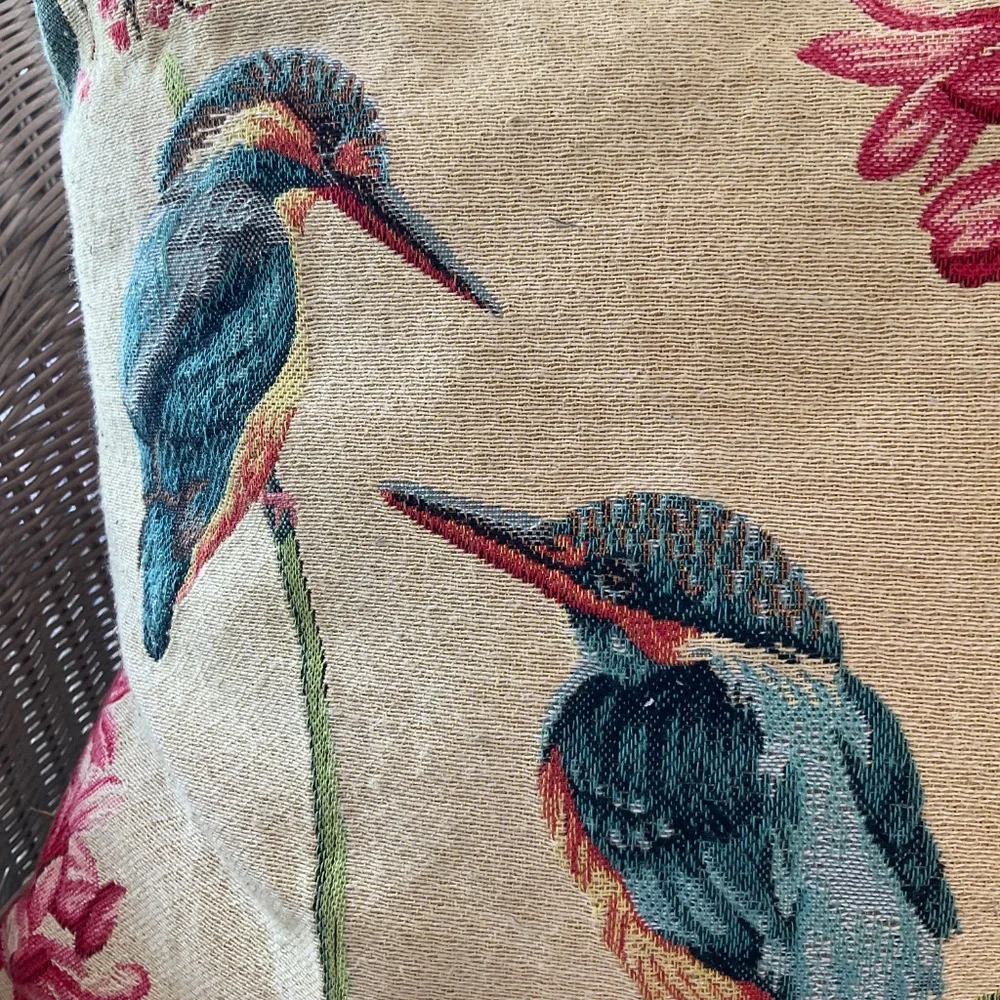 Beautiful Tapestry Throw Pillow Made in England